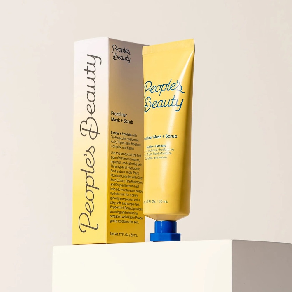NIB💖 People’s Beauty Step 2: Frontliner Mask + Scrub